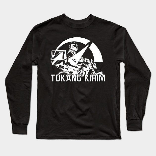 Tukang Kirim Long Sleeve T-Shirt by Olievera